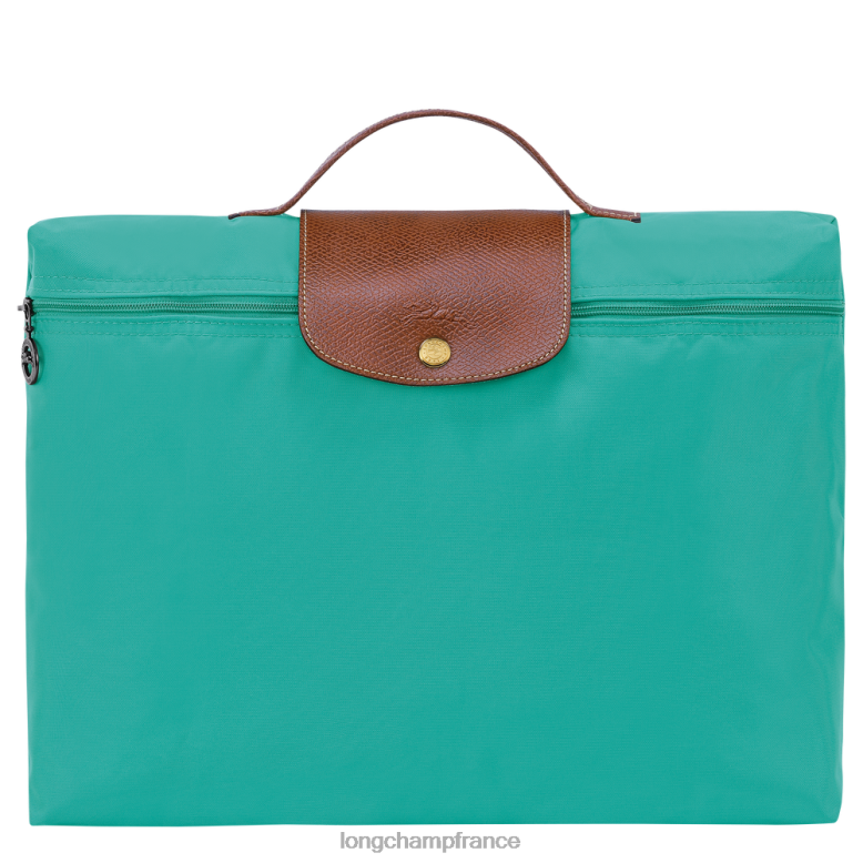 turquoise Hommes mallette originale le pliage Sacs Longchamp Z6ZTP489