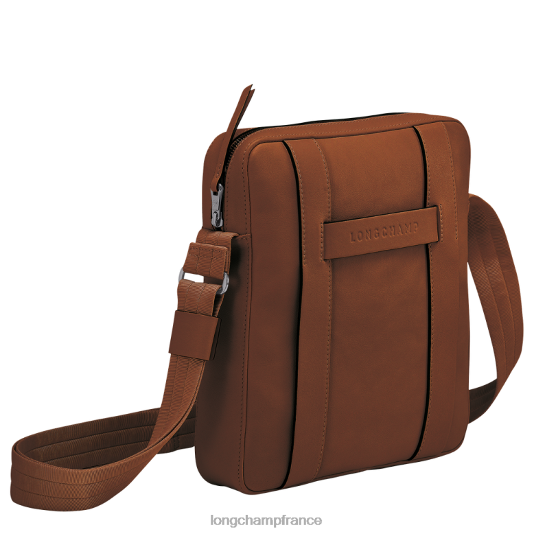 Cognac Hommes sac à bandoulière 3D Sacs Longchamp Z6ZTP1126