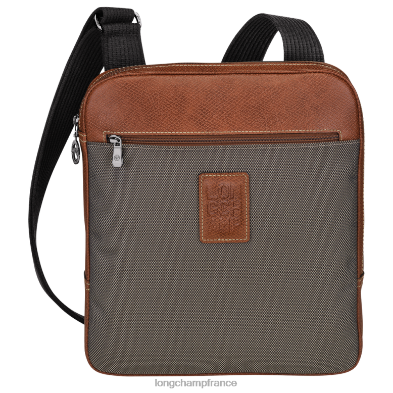 brun Hommes sac à bandoulière boxford Sacs Longchamp Z6ZTP1110