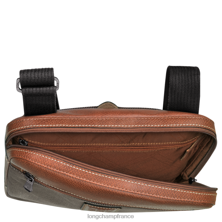 brun Hommes sac à bandoulière boxford Sacs Longchamp Z6ZTP1110