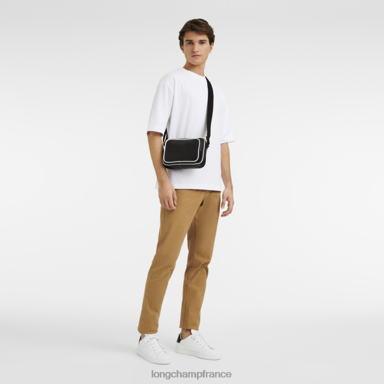 noir blanc Hommes sac photo le foulonne Sacs Longchamp Z6ZTP1124