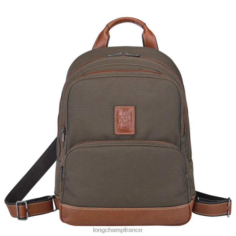 brun Hommes sac à dos boxford Sacs Longchamp Z6ZTP1086
