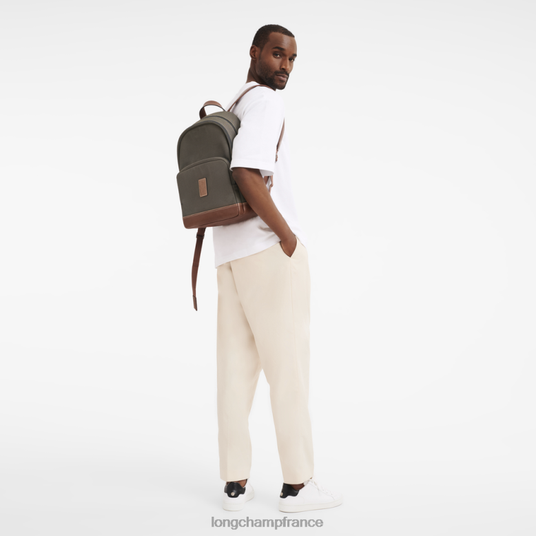 brun Hommes sac à dos boxford Sacs Longchamp Z6ZTP1086