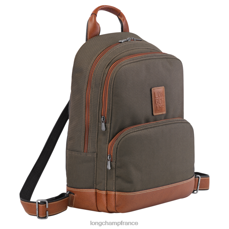 brun Hommes sac à dos boxford Sacs Longchamp Z6ZTP1086