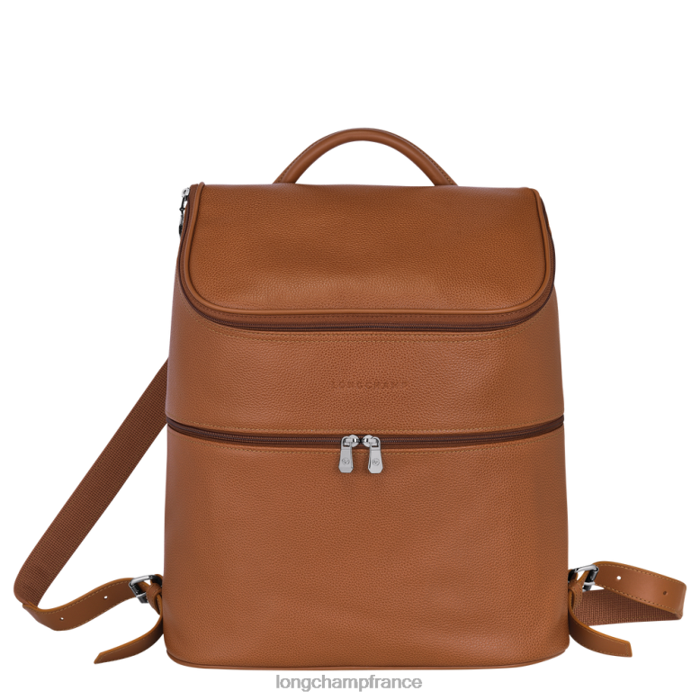 caramel Hommes sac à dos le foulonne Sacs Longchamp Z6ZTP450