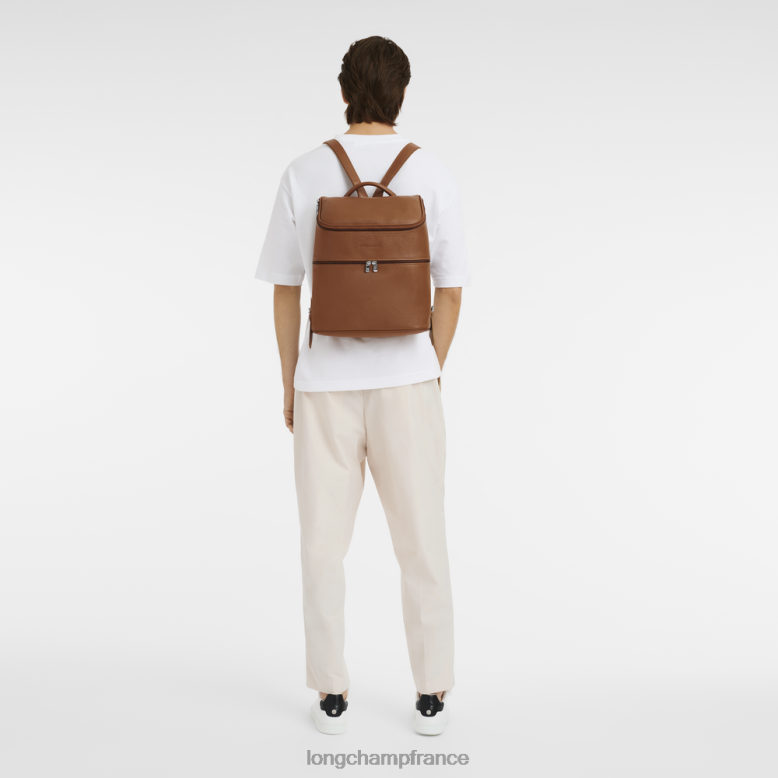 caramel Hommes sac à dos le foulonne Sacs Longchamp Z6ZTP450