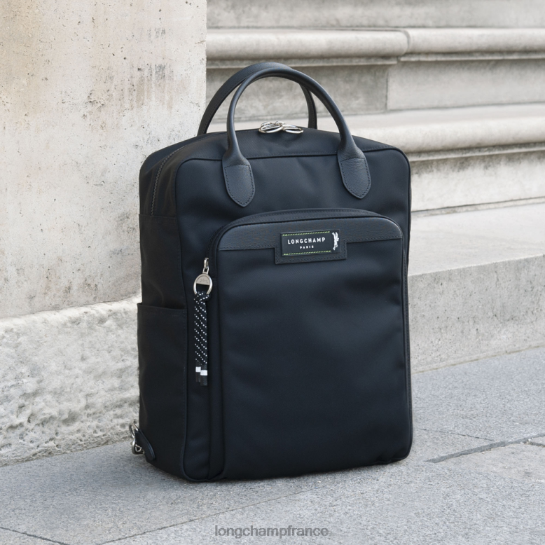 noir Hommes sac à dos énergétique le pliage Sacs Longchamp Z6ZTP451