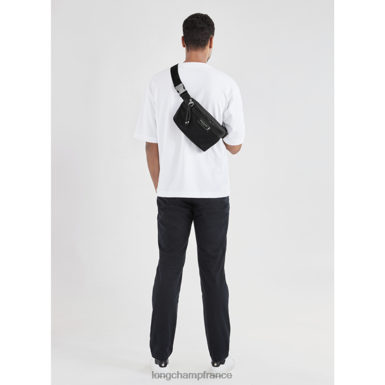 noir Hommes sac ceinture le pliage Energy Sacs Longchamp Z6ZTP461