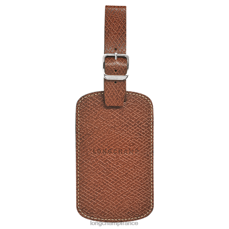 brun Hommes étiquette de bagage Boxford accessoires Longchamp Z6ZTP857