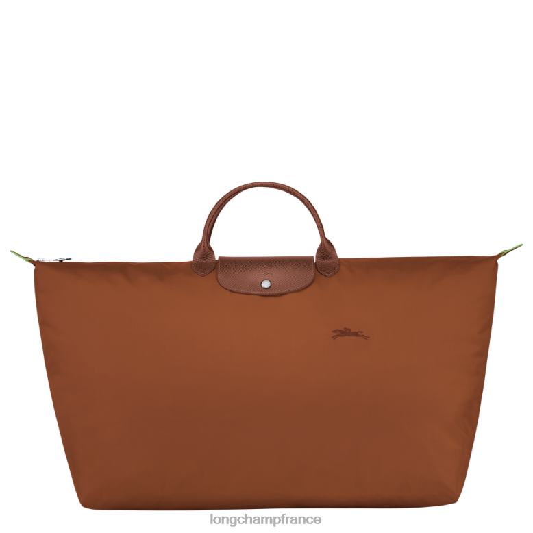 Cognac Hommes sac de voyage vert le pliage Sacs Longchamp Z6ZTP795