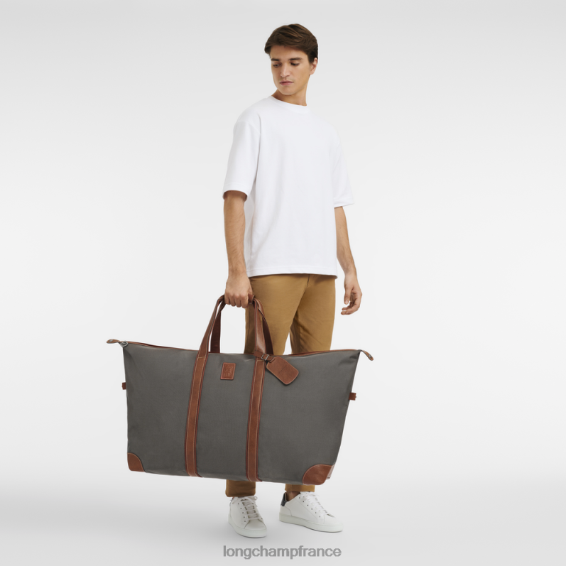 brun Hommes sac de voyage boxford Sacs Longchamp Z6ZTP766