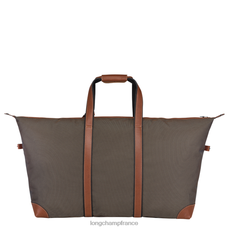 brun Hommes sac de voyage boxford Sacs Longchamp Z6ZTP766