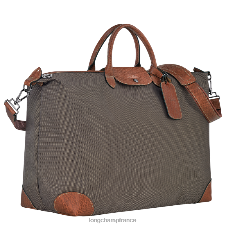 brun Hommes sac de voyage boxford Sacs Longchamp Z6ZTP772