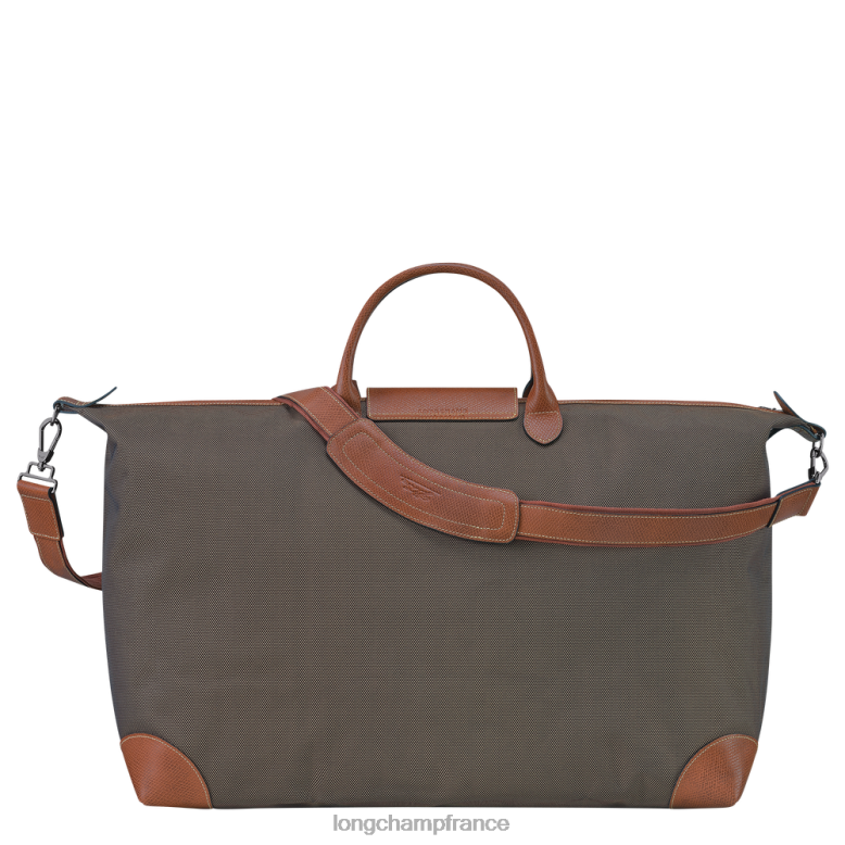 brun Hommes sac de voyage boxford Sacs Longchamp Z6ZTP772