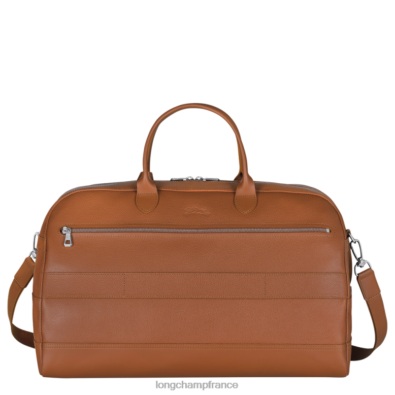 caramel Hommes sac de voyage le foulonne Sacs Longchamp Z6ZTP825