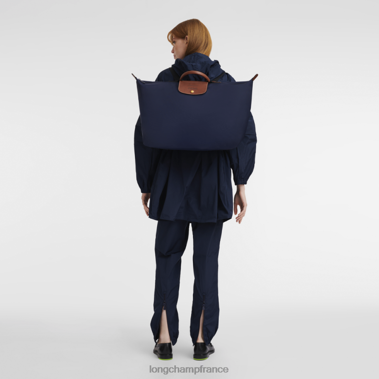 marine Hommes sac de voyage/sac à dos Sacs Longchamp X D'heygere Z6ZTP835