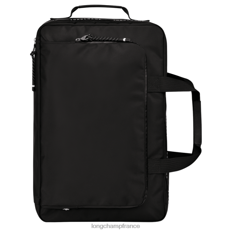 noir Hommes sac de voyage énergétique le pliage Sacs Longchamp Z6ZTP779