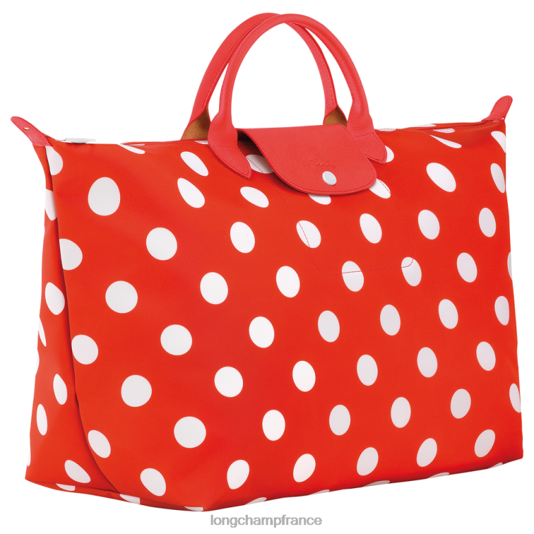 orange Hommes sac de voyage collection le pliage Sacs Longchamp Z6ZTP782