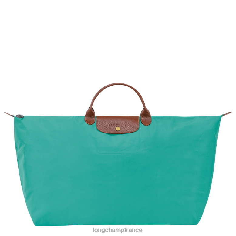 turquoise Hommes sac de voyage original le pliage Sacs Longchamp Z6ZTP816