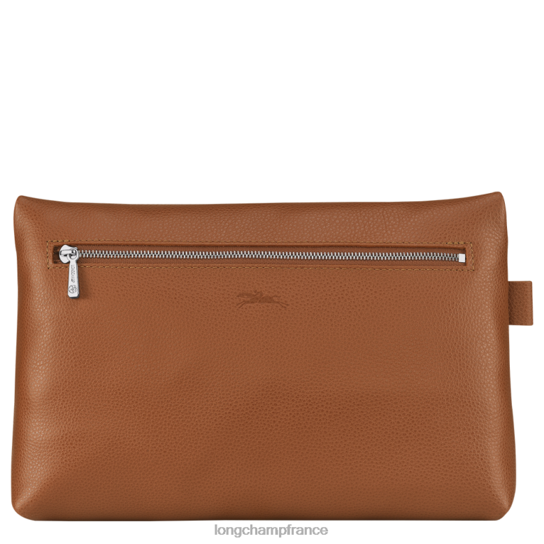 caramel Hommes trousse de toilette le foulonne Sacs Longchamp Z6ZTP822