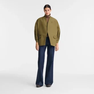Artichoke – Veste kimono en taffetas technique