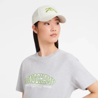 Blanc – Coton biologique Casquette unie