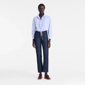Bleu ciel – Chemise en chambray