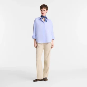 Bleu ciel – Chemise en chambray