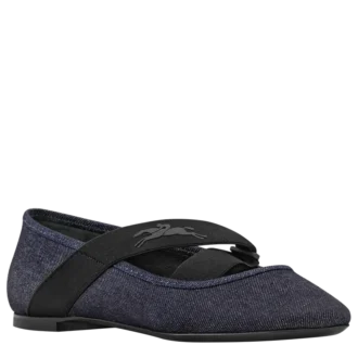 Bleu nuit – Ballerines Energy en toile
