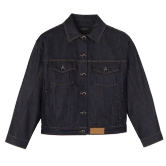 Bleu nuit – Veste en denim