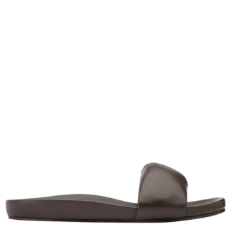 Ébène – Mules Roseau en cuir