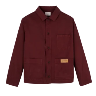 Bordeaux – Veste en coton surteint