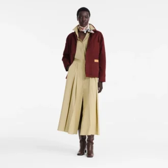 Bordeaux – Veste en coton surteint
