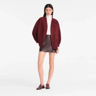 Bordeaux – Veste en cuir