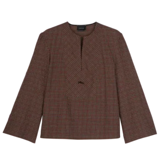 Cashew – Blouse en coton jacquard