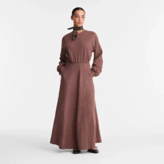 Cashew – Robe en coton jacquard Cashew – Robe en coton jacquard