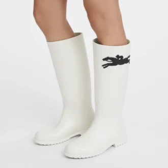 Cheval Longchamp Bottes plates