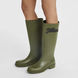 Cheval Longchamp Bottes plates