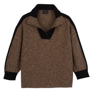 Chocolat – Pull en maille