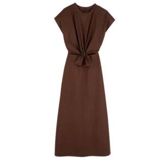Chocolat – Robe en popeline