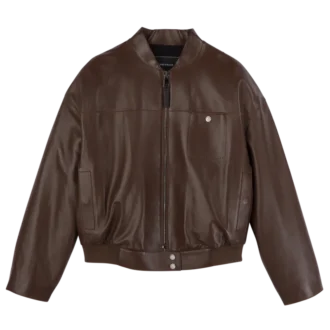Coffee – Veste en cuir Coffee – Veste en cuir