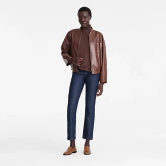Coffee – Veste en cuir Coffee – Veste en cuir