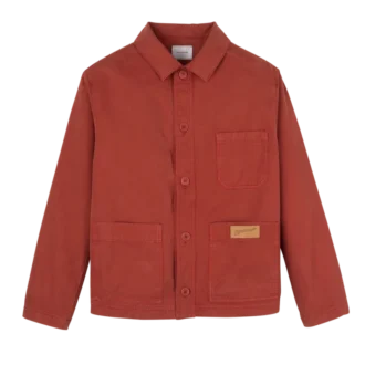 Coral – Veste en coton surteint