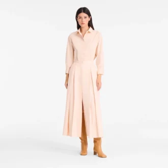 Crème – Chemise en popeline