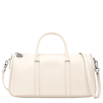 Écru – Sac à main Daylong M en cuir