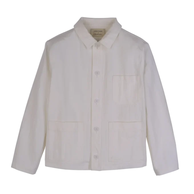 Écru – Veste en coton Écru – Veste en coton