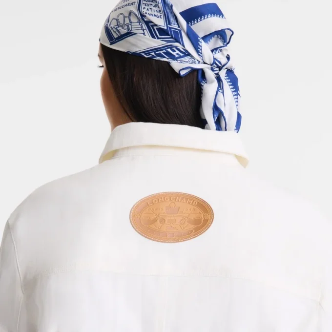 Écru – Veste en coton Écru – Veste en coton