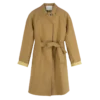 Desert – Trench-coat en toile technique déperlante Desert – Trench-coat en toile technique déperlante