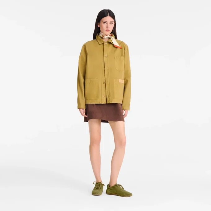 Désert – Veste en coton surteint