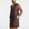 Ebony – Veste sans manches en cuir